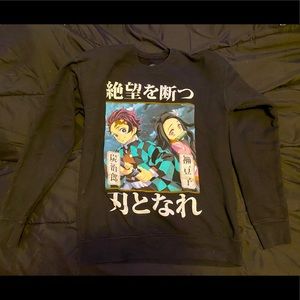 Demon Slayer sweatshirt, Sz XS